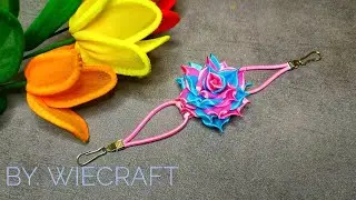KONEKTOR MASKER CANTIK KOMBINASI DARI PITA SATIN || how to make a satin ribbon mask connector