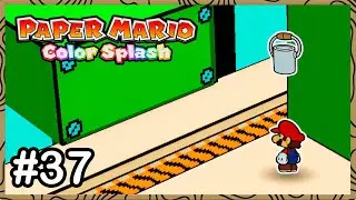 ¡El mejor nivel! | Paper Mario Color Splash Gameplay Español Cap.37