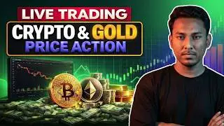 🔴 Crypto & Gold LIVE | 23rd Dec | BTC, ETH Price Action Analysis #bitcoin #ethereum
