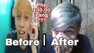 DYEING MY HAIR ASH GRAY (130 PESOS LANG?)