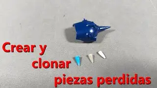 Como crear y clonar piezas perdidas