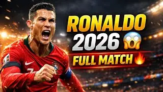 Cristiano Ronaldo New Full Match 2026 😱🔥 | Goals, Skills & Complete Performance