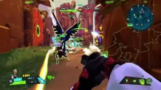 Battleborn MOBA - end of round. As Kleese.