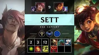 Sett Support vs Milio - EUW Diamond Patch 25.13