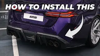 How to install TRE PR-1 Rear Diffuser | BMW G90/G99 M5