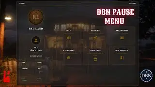 (RedM script) PAUSE MENU  [VORP/ RSG/QBR] Best  RedM Pause Menu Script - DBN Scripts