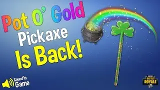 Pot O' Gold Pickaxe Sound and Review!