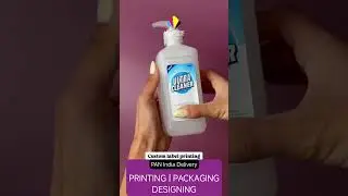 Custom Sticker Label Printing Services 🏷️✨ PAN INDIA DELIVERY