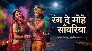 रंग दे मोहे साँवरिया | Radha Krishna Bhakti 2025 | Morning Non-Stop Krishna Bhajans | #radhakrishna
