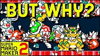 MAXIMUM enemy spam! Uncleared Expert #39 [SUPER MARIO MAKER 2]