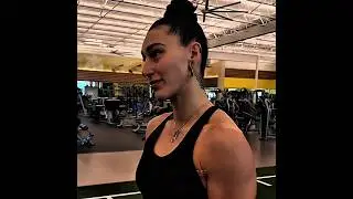 Rhea Ripley & Her Husband Gym Moment Edit! ❤️ #wwe #rhearipley #gym #shorts #edit #trend #moments