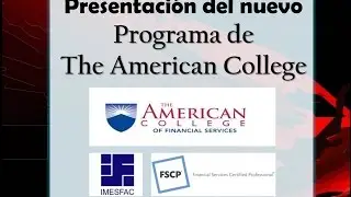 IMESFAC /Nuevo Programa: THE AMERICAN COLLEGE