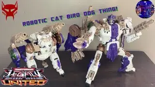 THE BEAST HAS ARRIVED! | LEGACY UNITED TIGERHAWK! (Transformers Video Reviews) 