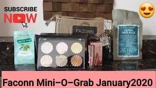 Mini-O-Grabox | January 2020 | Unboxing #MiniOGrabox #January2020  #Faconn #januaryminiograbox