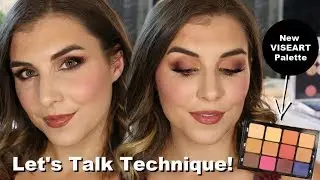 Viseart Milieu Palette Plum Makeup Tutorial | Bailey B.