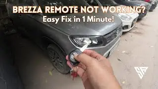 Vitara Brezza Remote Lock Issue Fixed! 🔧 Simple DIY Trick 😎 #CarTips #BrezzaFix #diyhacks