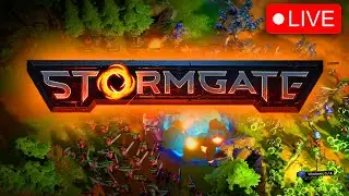 Stormgate Beta - NEW 2024 RTS Live Gameplay