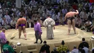 大相撲.2016.7.24⑲/臥牙丸(gagamaru)-千代皇(chiyoo) nagoya Basho/day 15 #sumo