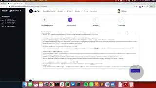 Resume Optimizer AI by sqlpad.io demo