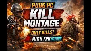 PUBG PC Kill Montage | Clean Edited Kills Only 🔫 | High FPS PUBG Gameplay