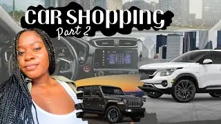 CAR SHOPPING VLOG 2021 PT.2 // My Checklist + Favorite Compact SUVs from Honda, Kia, Jeep, Nissan!