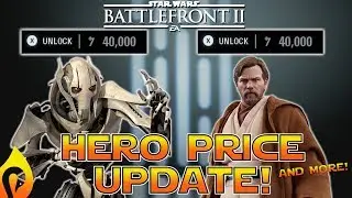 Star Wars Battlefront 2 -  DLC  Hero Price Range, Update, and More!