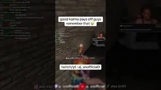 good karma pays off guys