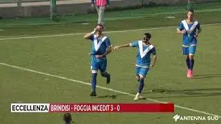 23 OTTOBRE 2205 - ECCELLENZA: BRINDISI - FOGGIA INCEDIT 3-0