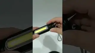 T6 Strong Light LED Usb Rechargeable Flashlight Magnetic Torch Lanter Zoomable Flashlight COB Zoom