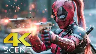 Deadpool FIGHTS Deadpool Variants in EPIC 4K (2024) Movie Clip!