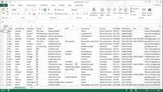 0801   Extracting Data with LEFT, RIGHT & MID