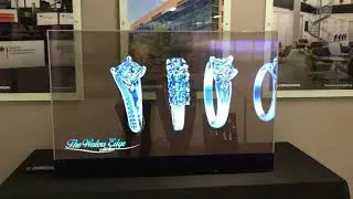 Planar LookThru Transparent OLED Display