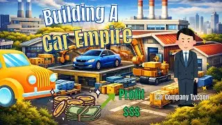 I Started My Own Car Company! 🚗 | Car Company Tycoon
