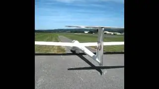 Planeur: D&eacute;part au treuil - Mike Delta