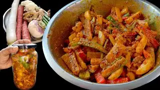 गाजर, मूली, मिर्च का अचार बनाने का ऐसा नया तरीका कि 100 % खराब नहीं होगा | Mix Achar  