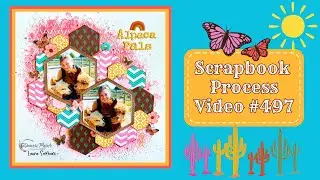 Scrapbook Process Video #497: Shimmerz Paints 