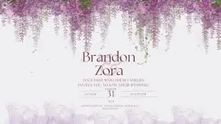 Brandon's and Zora's Wedding Day