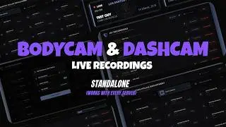 Advanced Bodycam & Dashcam | Recordable | Multiple Jobs [Standalone] | Fivem