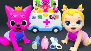 31 Minutes Ultimate Doctor Toys , Satisfying Unboxing Pinkfong Slime Ambulance | Doctor Toy Review
