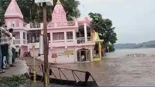 High Alert Sounded In Akhnoor As Water Level Rises In Chenab