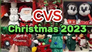CVS CHRISTMAS DECOR 2023 SHOP WITH ME 🎄⛄❤️🎁