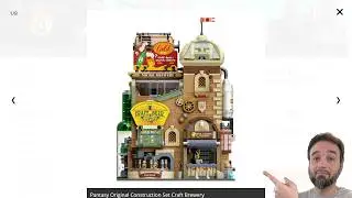 Pantasy Craft Brewery modular building reveal & 1st impressions! 85023 #NotSponsored
