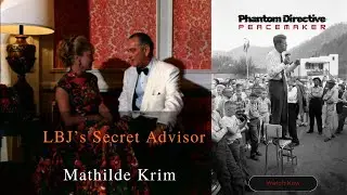 Why LBJ Turned to Mathilde Krim: Influence & New York Power Circles