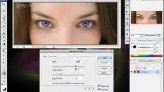 Photoshop Eye Colour Change