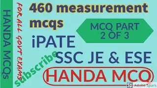 measurement MCQs from handa, handa mcq, handa measurement mcq, mcq in measurement, measurements mcq