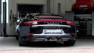 Porsche 991.2 Carrera S/4S Sport catalytic converter set by Cargraphic