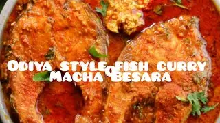 Mustard fish curry,fish besara#macha tarkari #odia style....simple and easy recipe in 10 mins.
