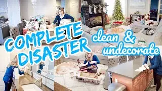 ALL DAY CLEAN WITH ME  //  COMPLETE DISASTER  //  ULTIMATE CLEANING MOTIVATION  // WHOLE HOUSE CLEAN