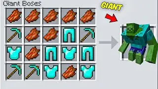Minecraft, But There's Custom Bosses...