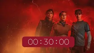 30 second STRANGER THINGS countdown timer